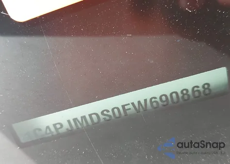 2015 Jeep Cherokee Limited из США, поврежденный, VIN 1C4PJMDS0FW690868